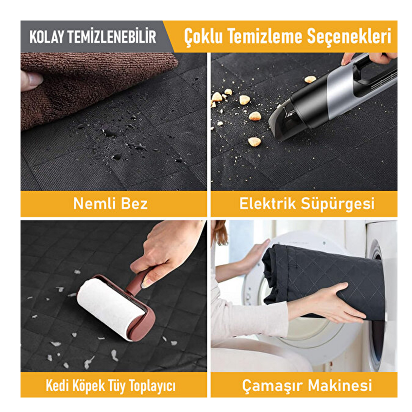 Patigo Köpek Araba Arka Koltuk Kılıfı