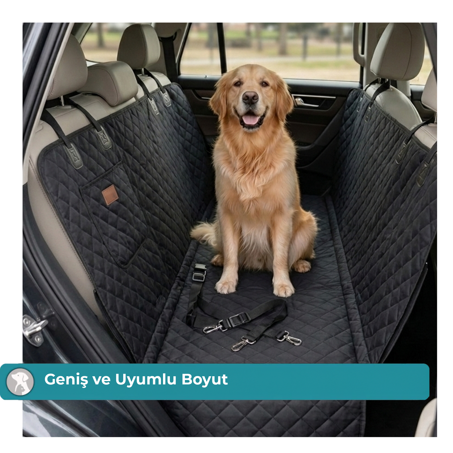 Patigo Köpek Araba Arka Koltuk Kılıfı